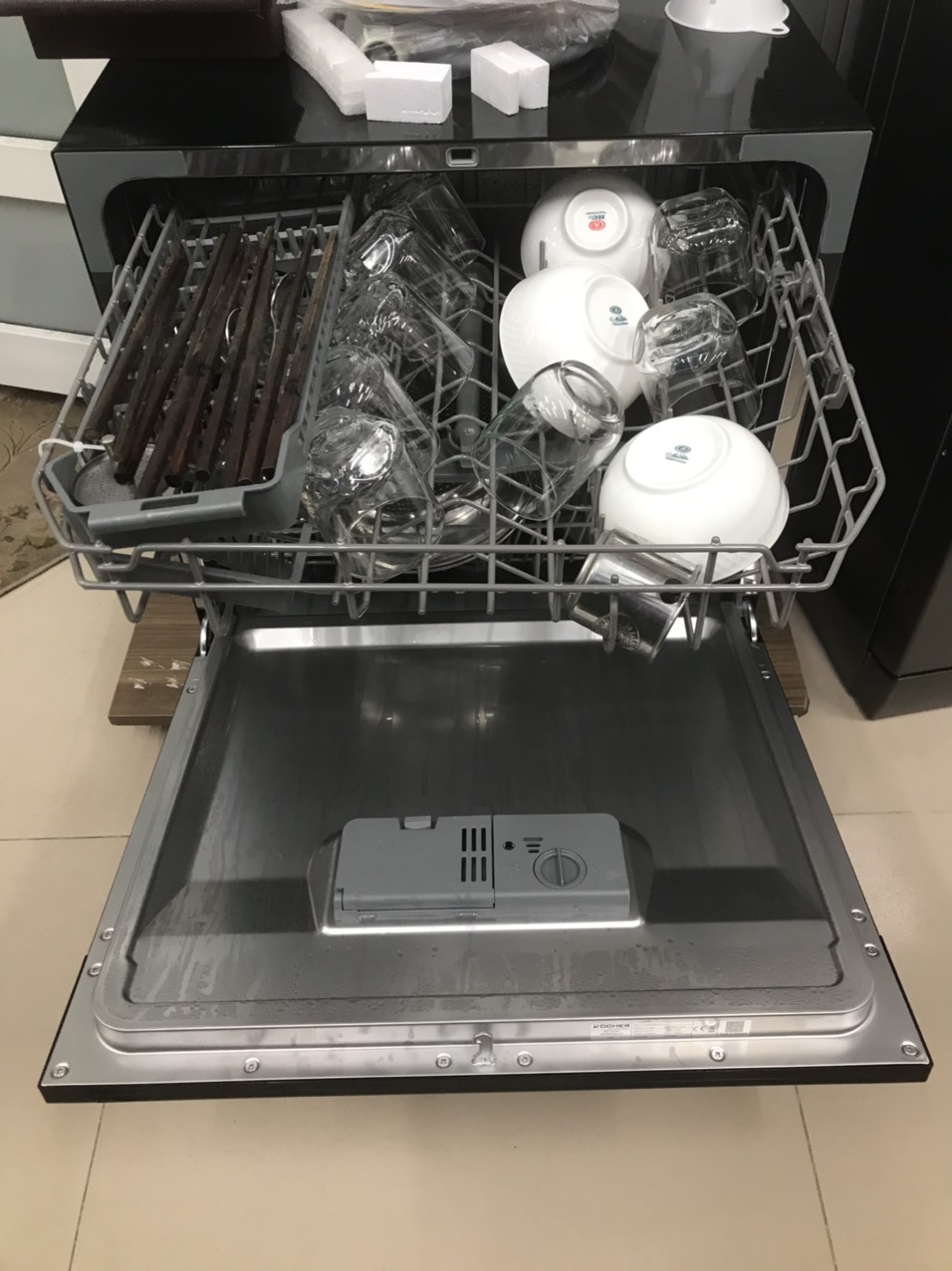 Máy rửa bát Kocher KDEU8838 BL
