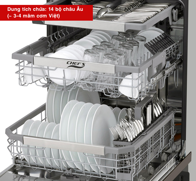Máy rửa bát Chefs EH DW401E
