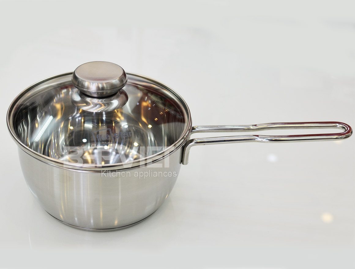 Bộ nồi Fivestar 5 món vung kính
