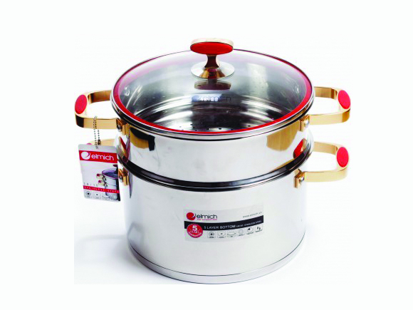 Nồi hấp Inox 304 Red Velvet 24cm
