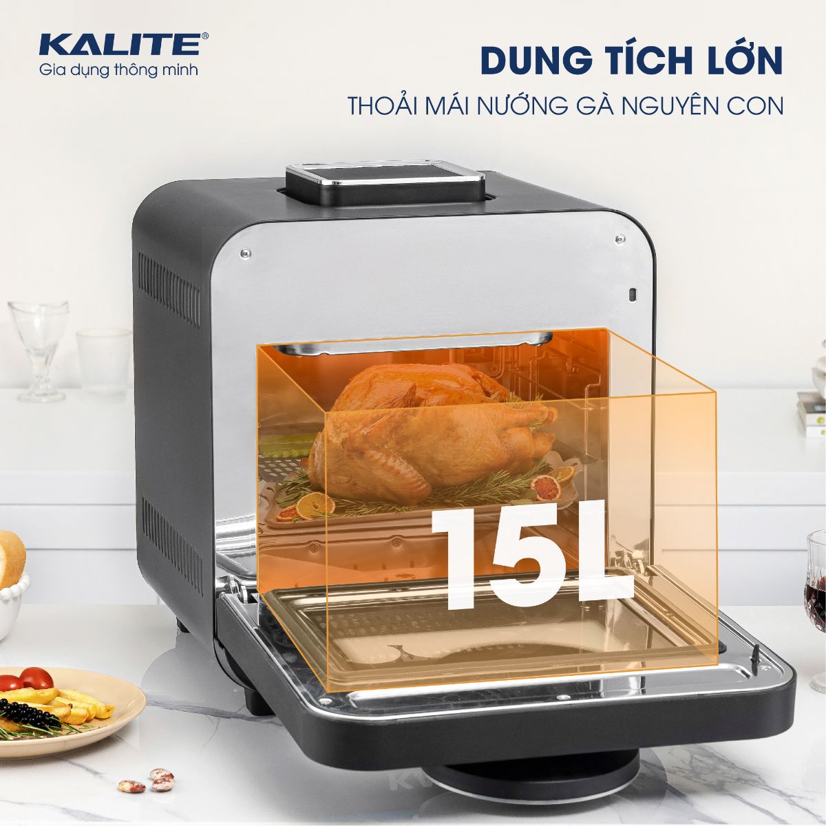 Nồi chiên hơi nước KALITE STEAM STAR