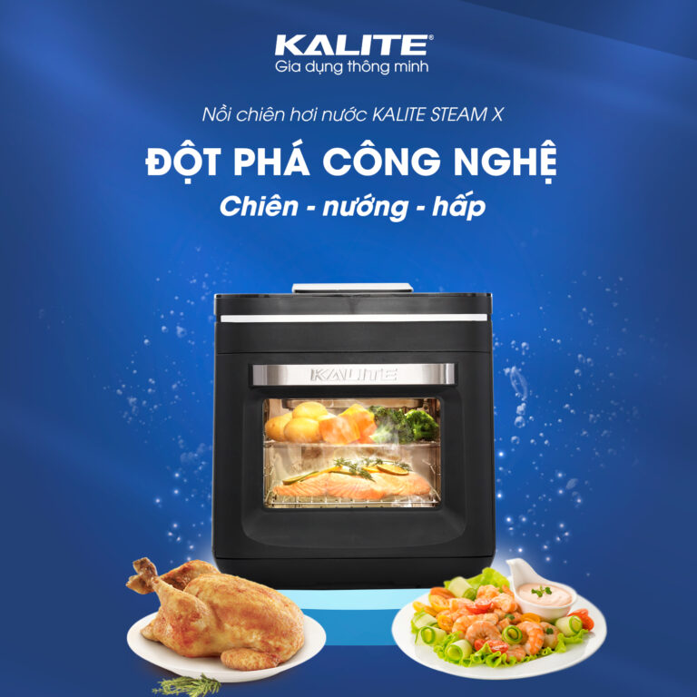 Nồi chiên hơi nước KALITE STEAM X