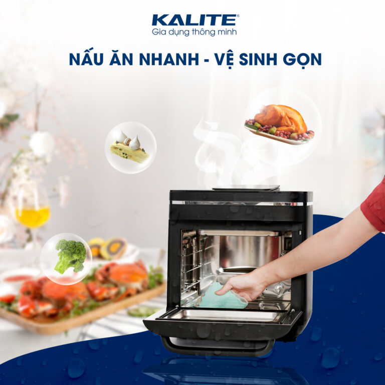 Nồi chiên hơi nước KALITE STEAM X