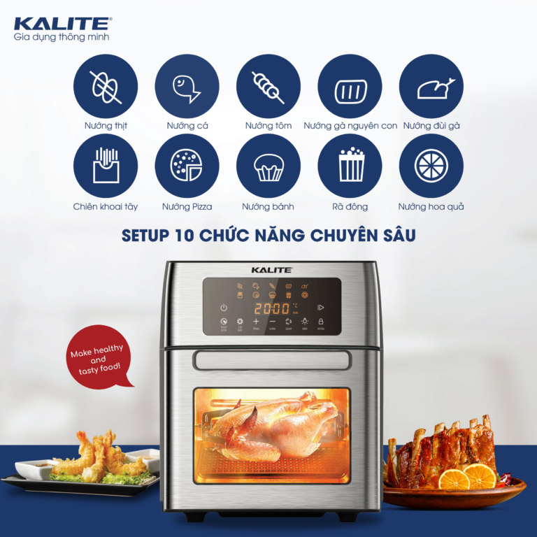 Nồi chiên không dầu KALITE KL-1500