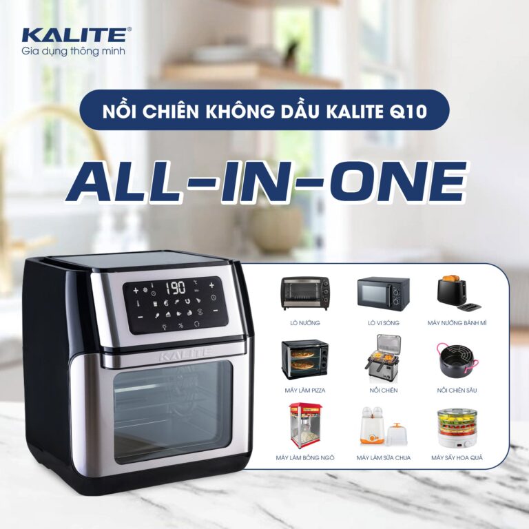 Nồi chiên không dầu KALITE Q10