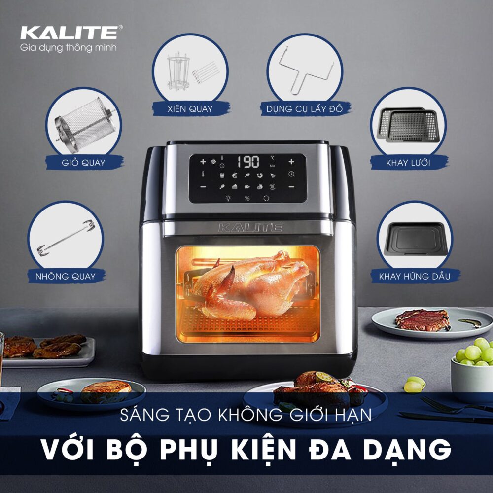 Nồi chiên không dầu KALITE Q10