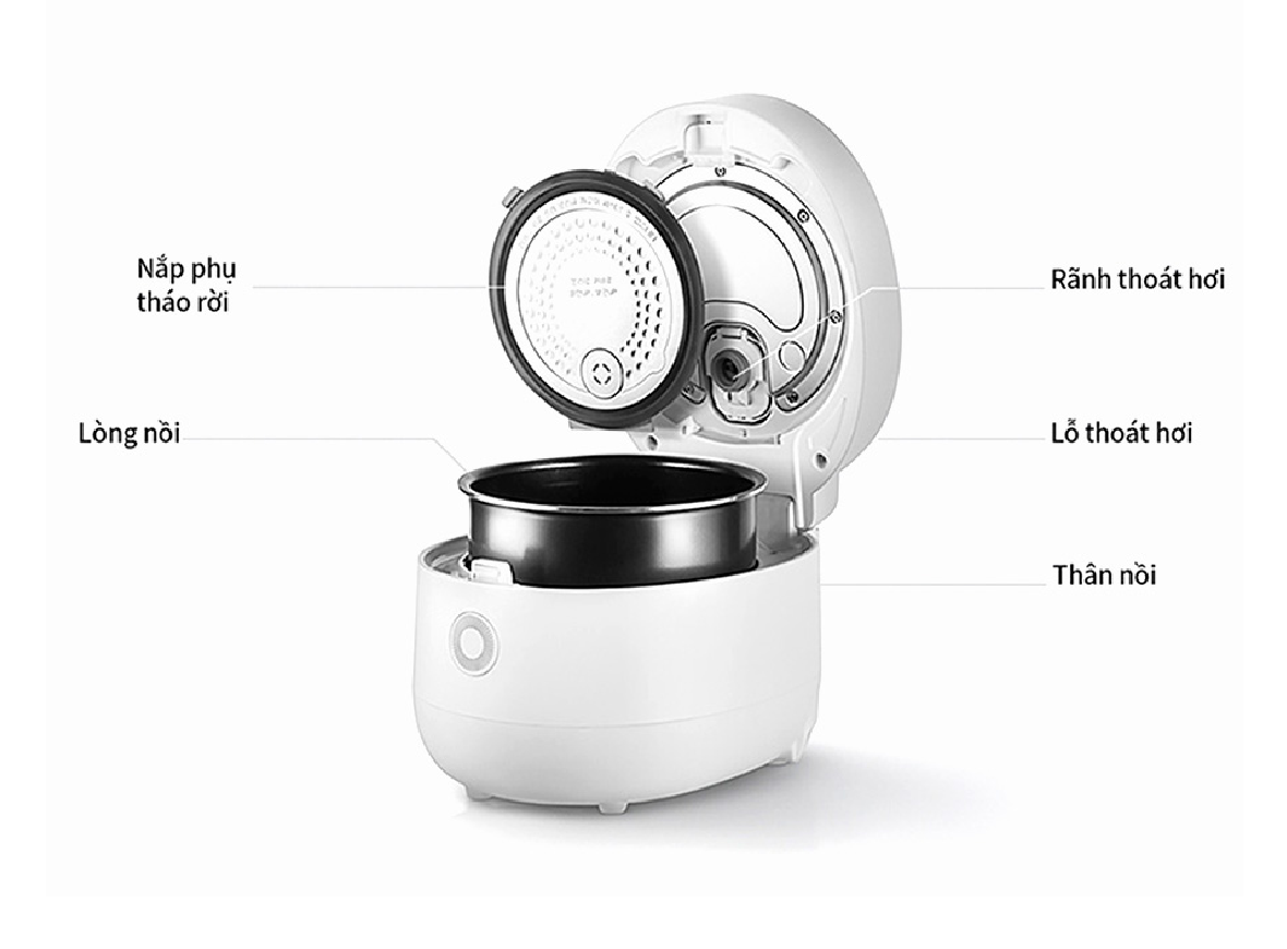 Nồi cơm điện tử Cuckoo CR-0675FW