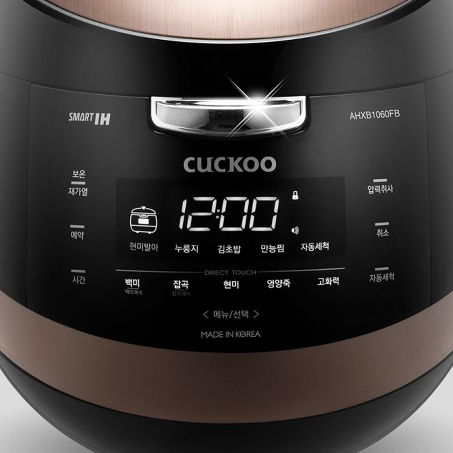 Nồi cơm điện cao tần áp suất Cuckoo CRP-AHXB1060FB