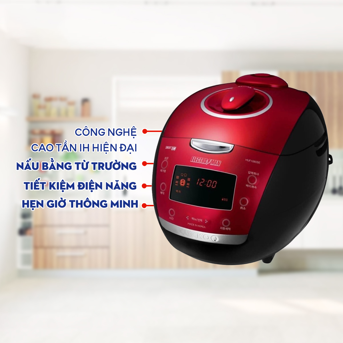 Nồi cơm điện cao tần Cuckoo CRP-HUF1080SE