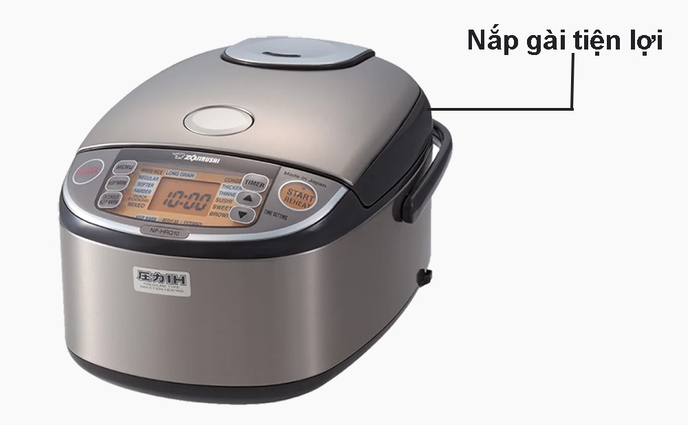 Nồi cơm điện ZOJIRUSHI NP-HRQ10-XT