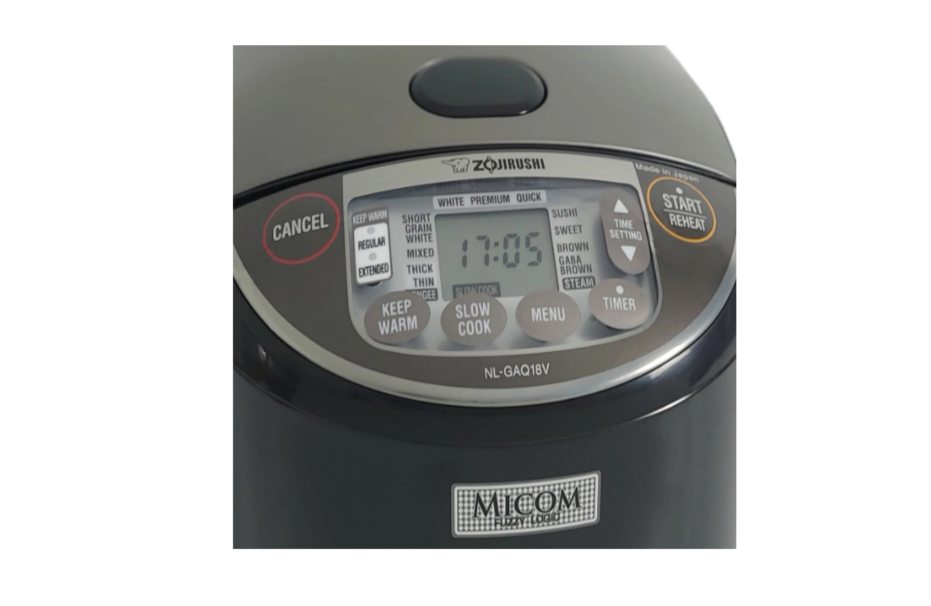 Nồi cơm điện ZOJIRUSHI NL-GAQ10V-BM
