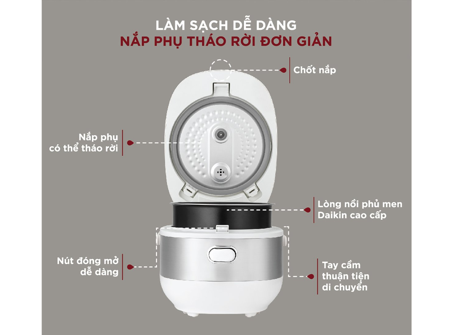 Nồi cơm điện tử Cuckoo CR-0690F/SIWHCRVNCV