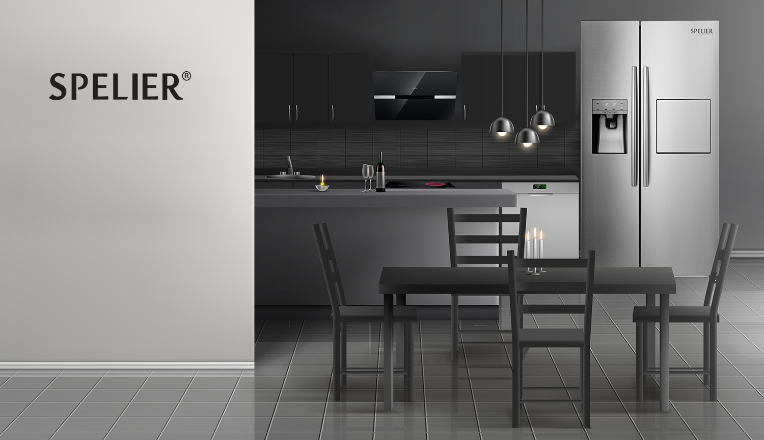 Tủ lạnh Spelier SP 535RF