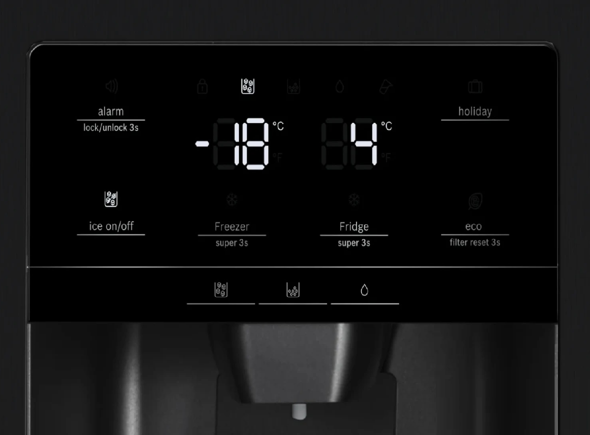 Tủ lạnh Bosch KAD93ABEP Series 6 Độc lập Side by side